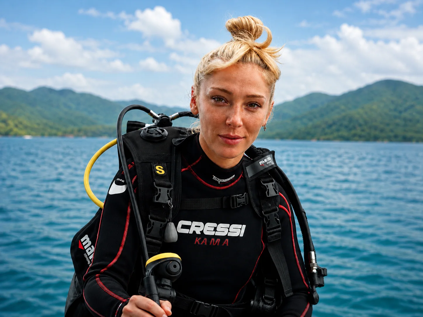 Анастасия Ивлеева — дайвинг с Victor DivePro в Нячанге